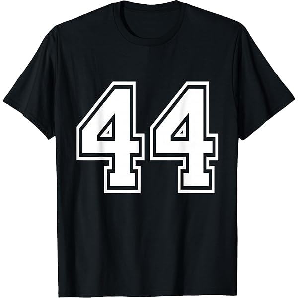 Amazon.com: Number 44 Football Baseball Soccer Jersey